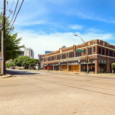 Rent this 1 bed apartment on 1100 South Akard Street in Dallas, TX 75215