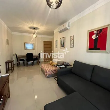 Buy this 2 bed apartment on Praça da Independência in Gonzaga, Santos - SP