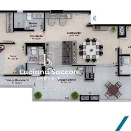 Buy this 2 bed apartment on Harmonia Pedras in Rua Tiradentes 33, Kobrasol
