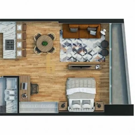 Buy this 1 bed apartment on Porto Villa in Rua Carlos Seára, Vila Operária