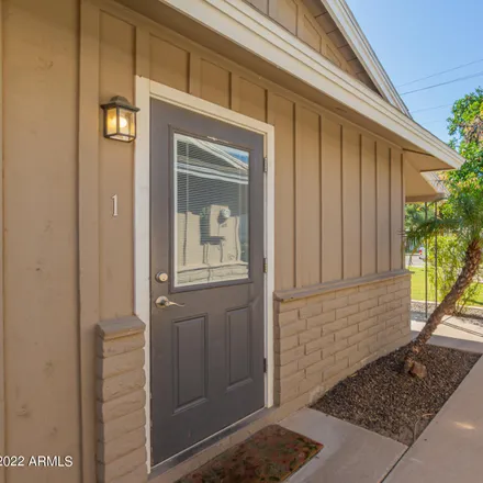 Buy this 2 bed townhouse on Camelot Apartments in 2415 South College Avenue, Tempe