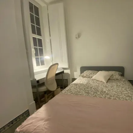 Rent this 7 bed room on Natraj in Rua dos Sapateiros, 1100-576 Lisbon