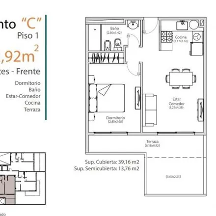 Buy this 1 bed apartment on General Machado 1067 in Partido de Morón, B1708 KCH Morón