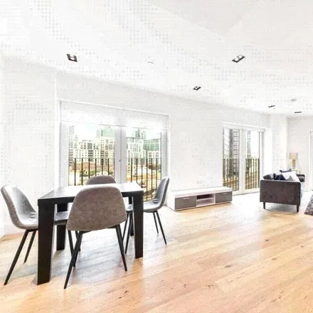 Rent this 2 bed apartment on Keybridge Tower in 1 Exchange Gardens, London
