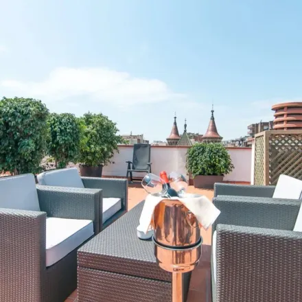Rent this 1 bed apartment on Casa Amalia in Passatge del Mercat, 14