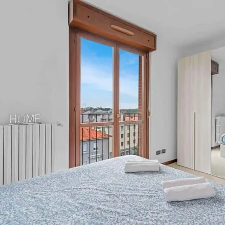 Rent this 1 bed apartment on Via Aristotele 73 in 20128 Milan MI, Italy