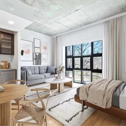 Rent this 1 bed apartment on 838 Lorimer Street in New York, NY 11222