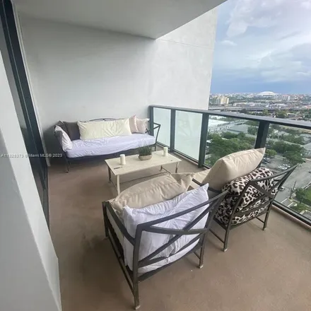 Rent this 1 bed apartment on Canvas in 1630 Northeast 1st Avenue, Miami