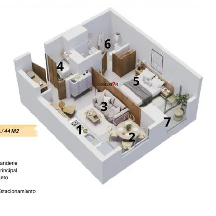 Buy this 1 bed apartment on Avenida Cuauhtémoc 695 in Centro, 64490 Monterrey