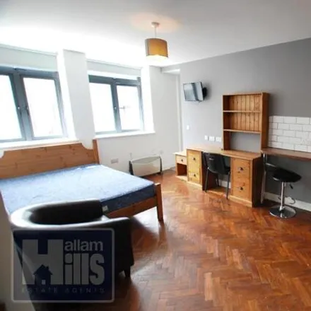 Rent this studio apartment on 9a Commercial Street in Castlegate, Sheffield