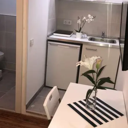 Rent this 1 bed apartment on Madrid in Bar Segovia, Calle de Guzmán el Bueno