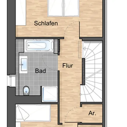 Rent this 4 bed apartment on Zum Hausberg in 38446 Wolfsburg, Germany