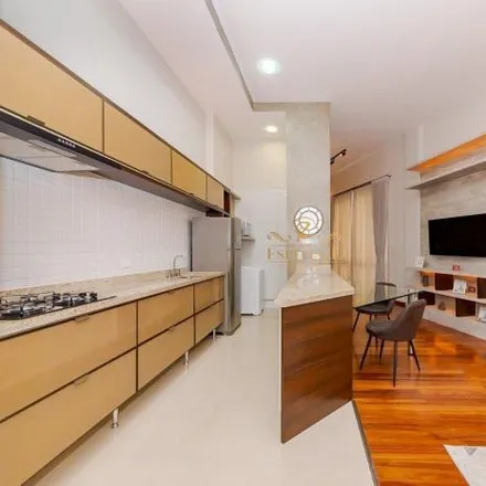 Rent this 1 bed apartment on Rua Francisco Rocha 1750 in Bigorrilho, Curitiba - PR