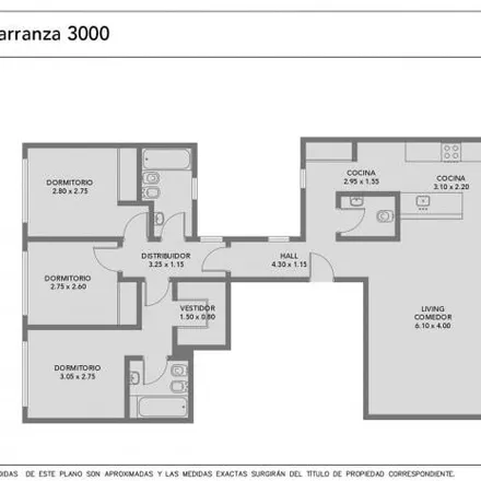 Buy this 3 bed apartment on Adolfo P. Carranza 3017 in Villa del Parque, C1417 CUN Buenos Aires
