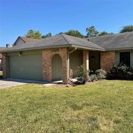 Rent this 3 bed house on 14615 Chasemont Drive in Houston, TX 77489