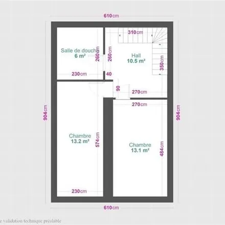 Rent this 2 bed apartment on Rue les Trixhes 1B in 4577 Strée-lez-Huy, Belgium