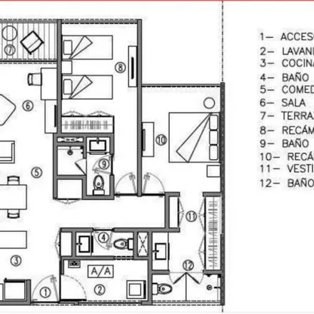 Image 1 - unnamed road, Vía Montejo, 97110 Mérida, YUC, Mexico - Apartment for sale