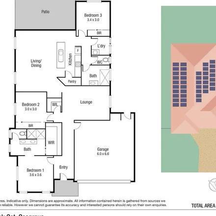 Rent this 3 bed apartment on 60 Peak Circuit in Cosgrove QLD 4818, Australia