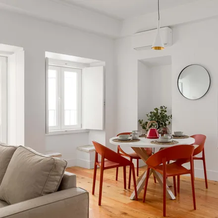 Rent this 1 bed apartment on L'artusi in Rua do Merca-Tudo 4, 1200-267 Lisbon