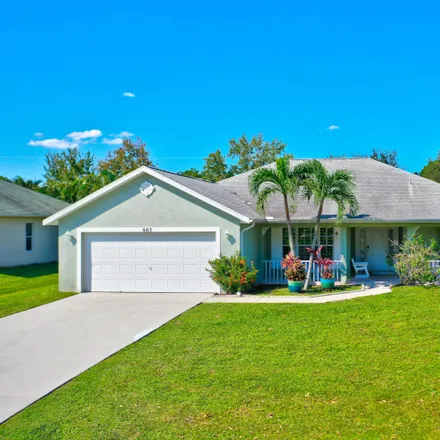 Buy this 3 bed house on 665 Southeast Strait Avenue in Port Saint Lucie, FL 34983