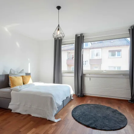 Rent this 1 bed apartment on moveorespiro | studio west in Leuschnerstraße 36, 70176 Stuttgart