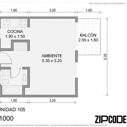 Buy this 1 bed apartment on Acevedo 1080 in Villa Crespo, C1414 AJH Buenos Aires