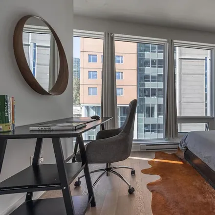 Rent this 1 bed condo on Montreal Golden Square Mile in Montreal, QC H3C 0X6