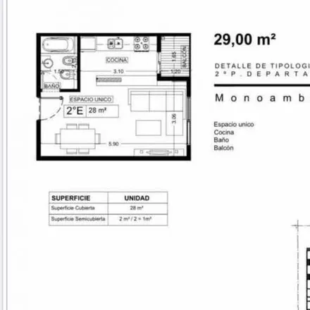 Buy this studio apartment on Olazabal 648 in Partido de Ituzaingó, B1714 LVH Ituzaingó
