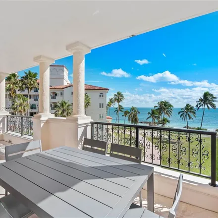 Rent this 3 bed apartment on Fisher Island Golf Course in 1 Fisher Island Drive, Miami-Dade County