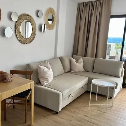 Rent this 1 bed apartment on View to Los Gigantes cliff in port, beach Playa Los Guios