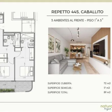 Buy this 2 bed apartment on Doctor Nicolás Repetto 435 in Caballito, C1405 CNV Buenos Aires