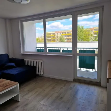 Rent this 1 bed apartment on Kosmonautów Polskich 119 in 67-200 Głogów, Poland