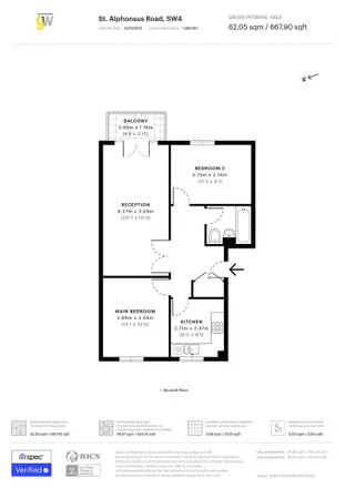 Image 5 - Ace of Clubs, Saint Alphonsus Road, London, SW4 7BL, United Kingdom - Apartment for rent