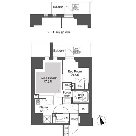 Image 2 - 大神宮通り, Iidabashi 1-chome, Chiyoda, 102-0072, Japan - Apartment for rent
