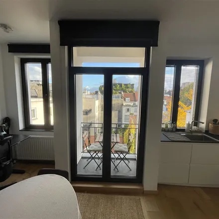 Rent this 2 bed apartment on Rue de Belle Vue - Bellevuestraat 34 in 1050 Brussels, Belgium