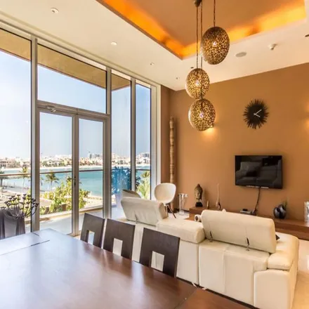 Rent this 1 bed apartment on Tanzanite in Tiara residences parking road, Palm Jumeirah