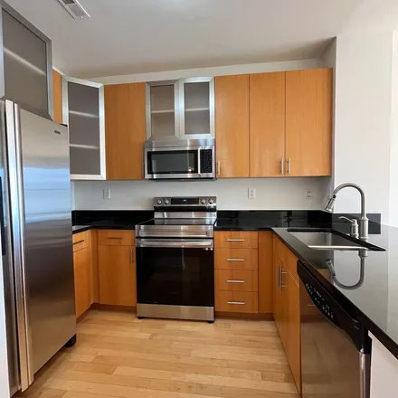 Rent this 1 bed apartment on 24 Avenue at Port Imperial in West New York, NJ 07093