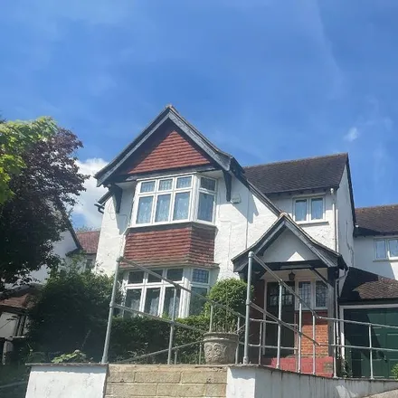 Rent this 4 bed house on Hail & Ride Grovelands Road in Woodcote Valley Road, London