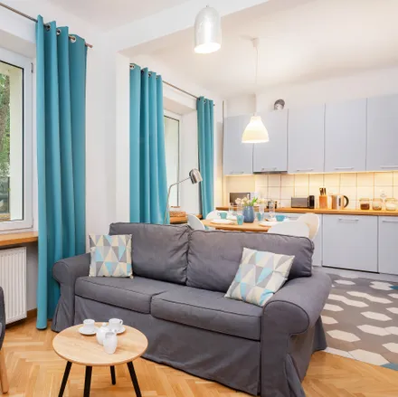 Rent this studio apartment on Franciszkańska 14 in 00-214 Warsaw, Poland