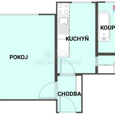 Rent this 1 bed apartment on Metelkova 504/5 in 460 01 Liberec, Czechia