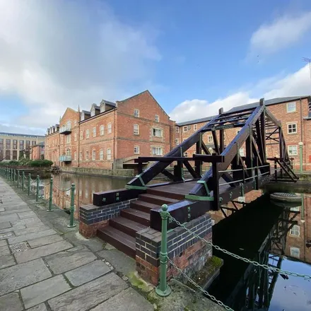 Rent this 1 bed apartment on Flyboat House in 54-75 Navigation Walk, Leeds