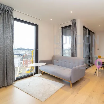 Rent this 1 bed apartment on Kirkstall House in Sutherland Street, London