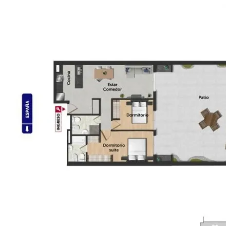 Buy this 2 bed apartment on España 1368 in Rosario Centro, Rosario