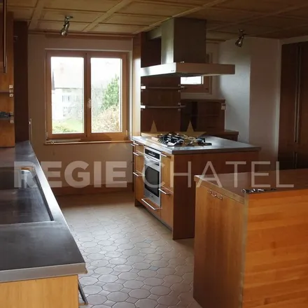 Rent this 6 bed apartment on Route du Verger in 1608 Chapelle (Glâne), Switzerland