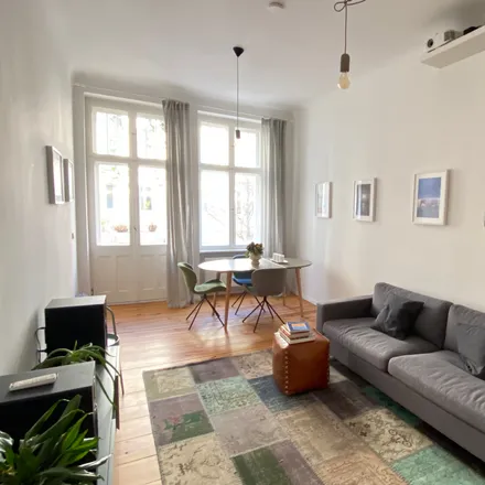 Rent this 1 bed apartment on Dirschauer Straße 15 in 10245 Berlin, Germany