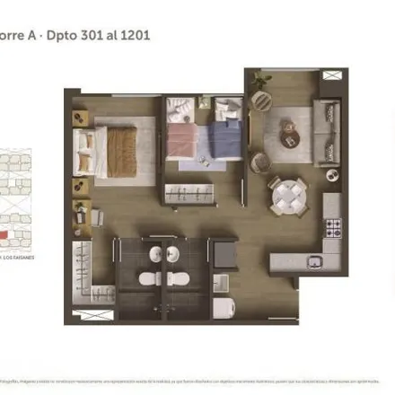 Buy this 2 bed apartment on 3 in Avenida Los Faisanes, Chorrillos