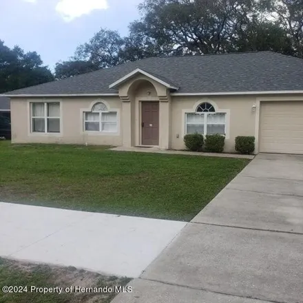 Rent this 3 bed house on Deltona Elementary School in 2055 Deltona Boulevard, Spring Hill