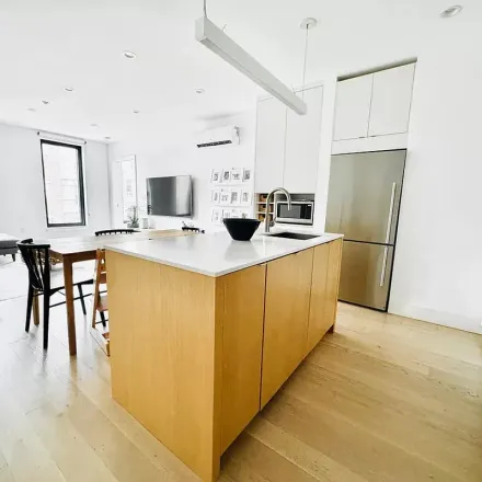 Rent this 3 bed apartment on 121 Rogers Avenue in New York, NY 11216