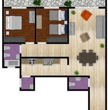 Buy this 2 bed apartment on Elpidio González 4613 in Monte Castro, C1407 GPO Buenos Aires