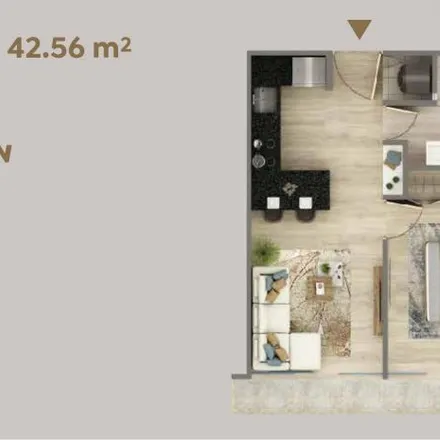 Buy this studio apartment on Institución Educativa Americano Miraflores in Jose Pardo Avenue, Miraflores